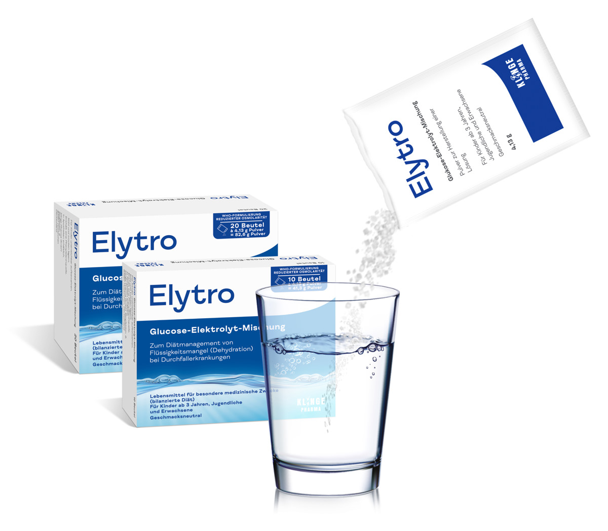 Elytro - Glucose-Elektrolyt-Mischung bei akutem Durchfall